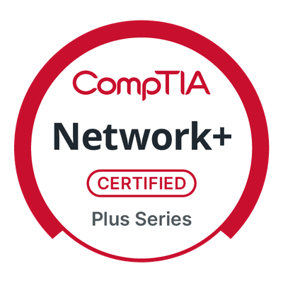CompTIA Network+ certification badge